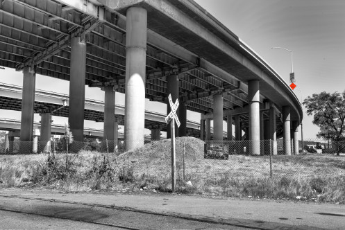 West Oakland Overpass #2 BWc